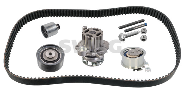 Pompa acqua + Kit cinghie dentate - 30 93 2742 SWAG